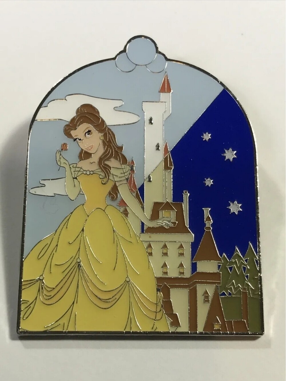 Loungefly Disney Beauty & The Beast Belle Day & Night Pin